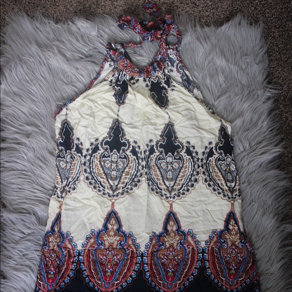 Patterned dress/long shirt